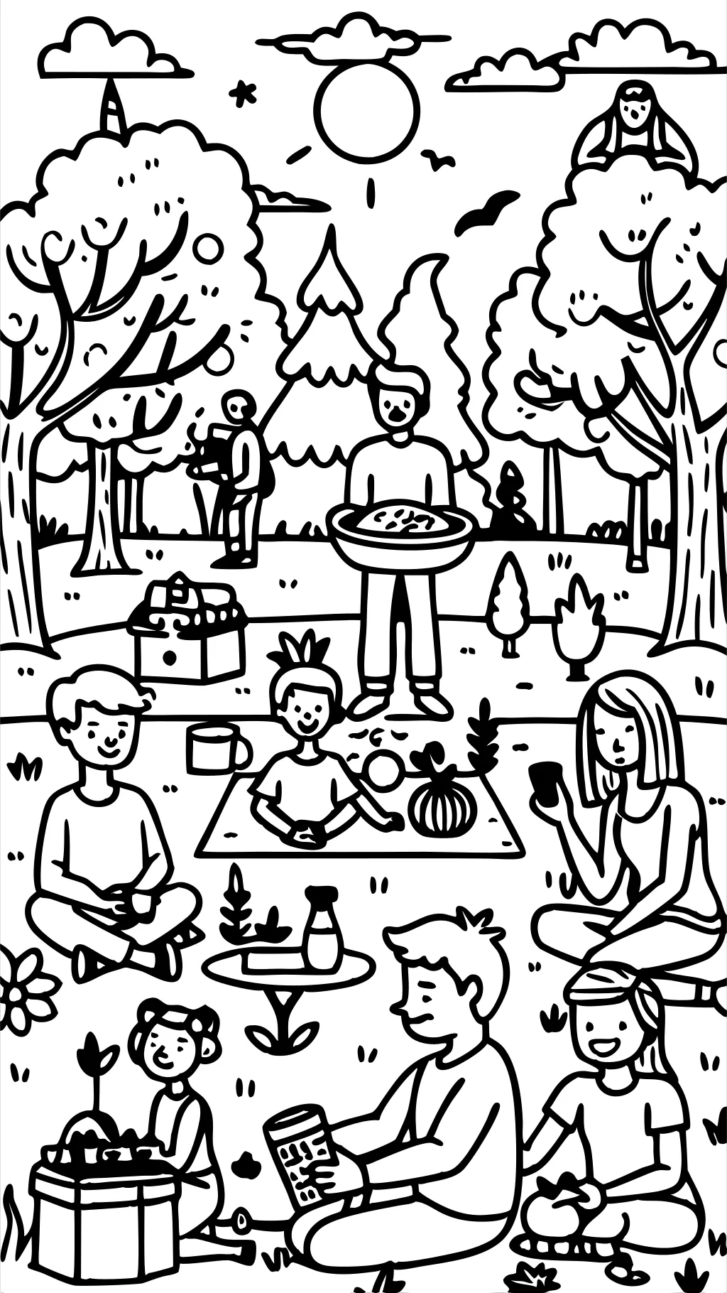 people adult coloring pages